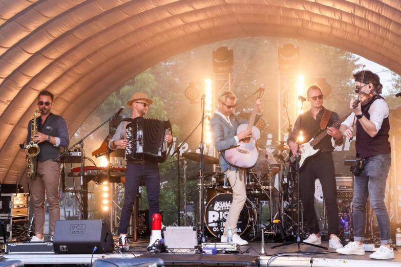 Przyjechali, zagrali, oczarowali – Big Bike Orchestra w Garwolinie