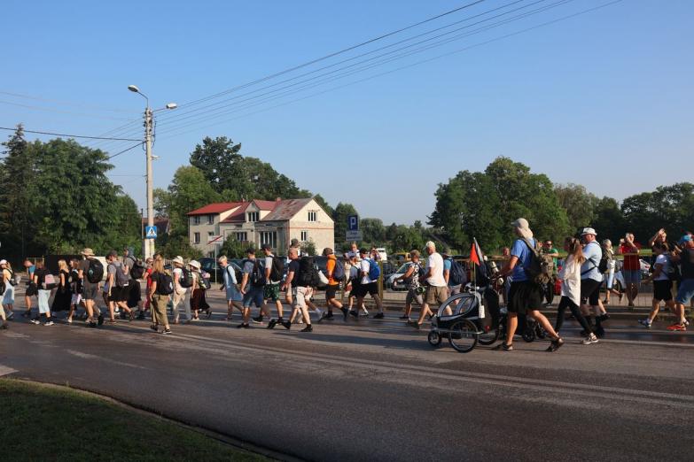 Żelechowscy pielgrzymi dołączyli do 46. Pieszej Pielgrzymki Podlaskiej